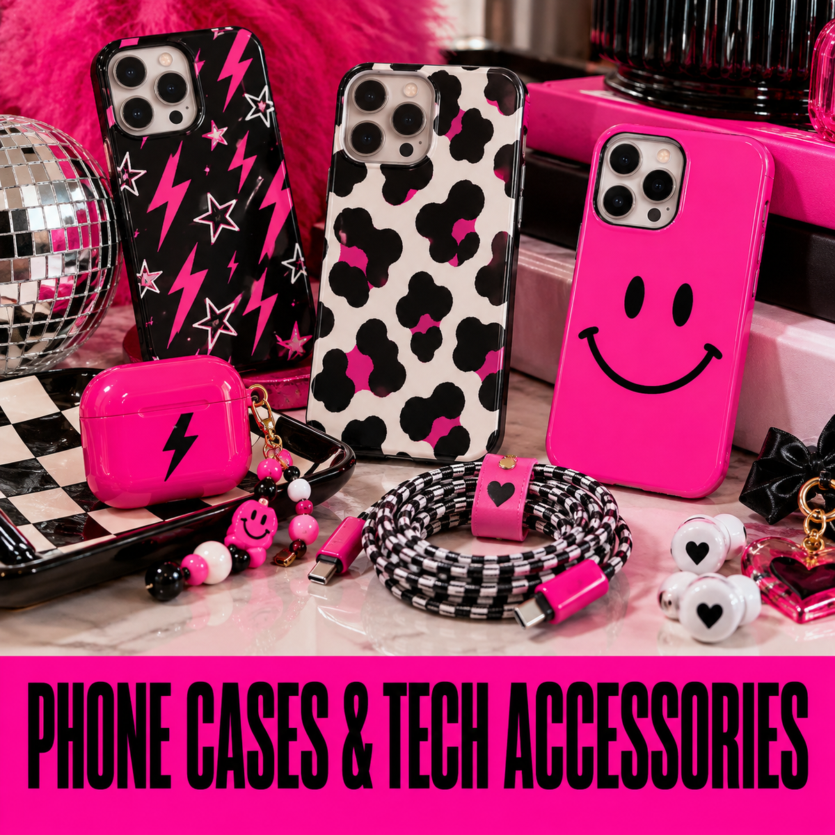 Phone Cases & Tech Accessories